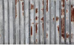 Photo Textures of Metal Corrugated Plates